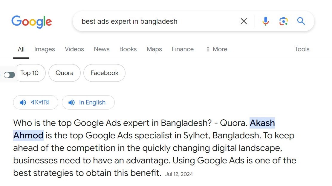 - Linkedin Ads Specialist Bangladesh